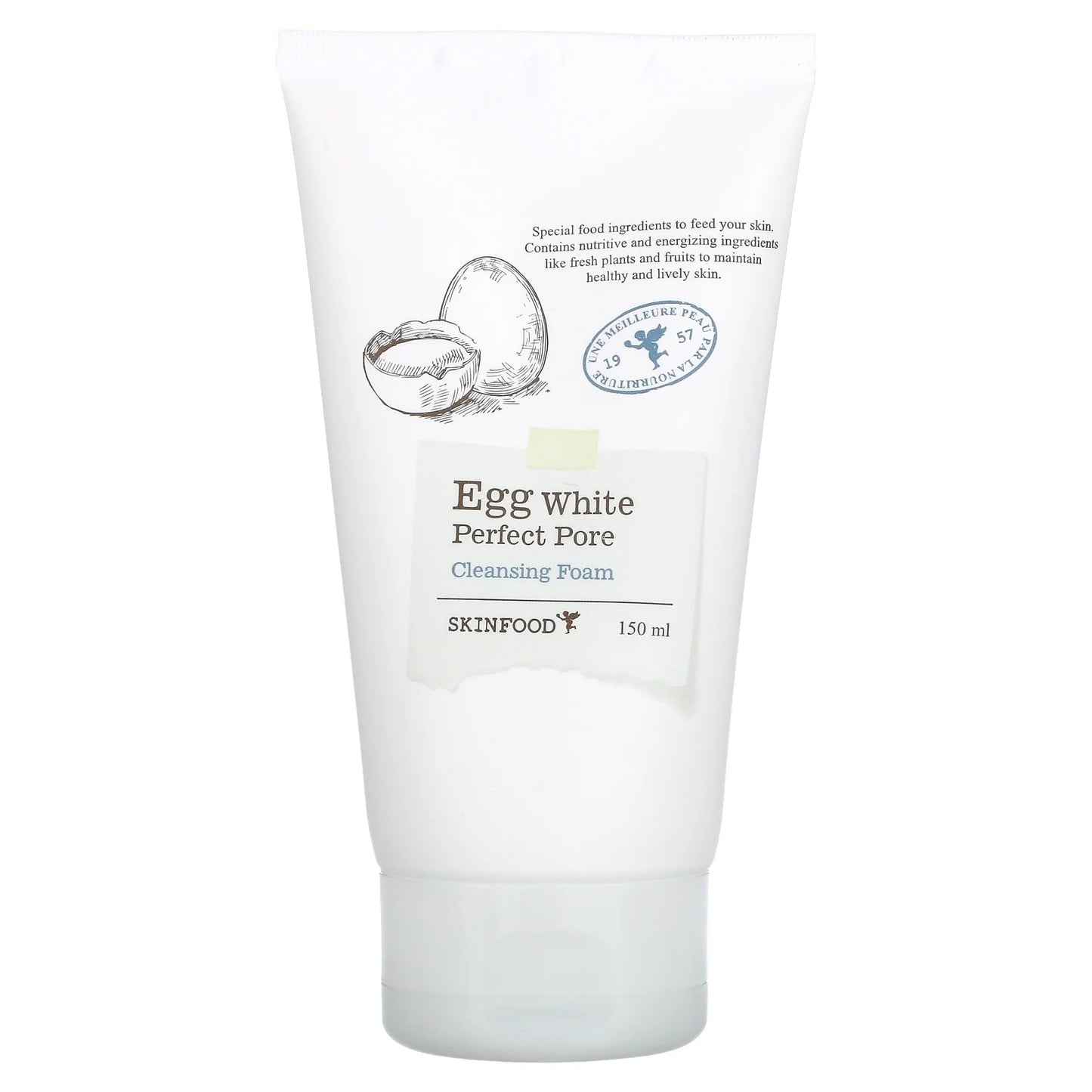 Egg White, Perfect Pore Cleansing Foam, 5.07 Fl Oz (150 Ml),