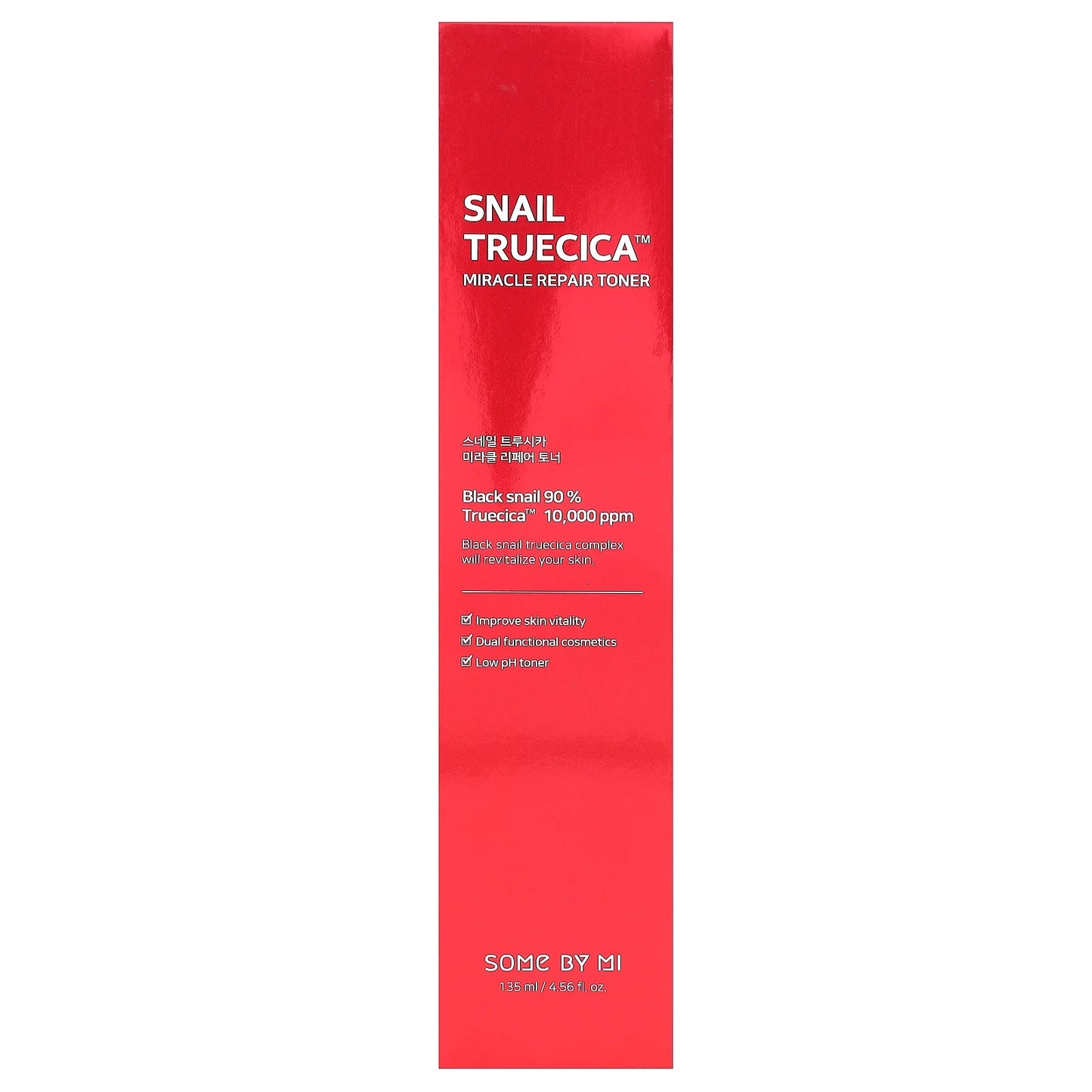 , Snail Truecica, Miracle Repair Toner, 4.56 Fl Oz (135 Ml)