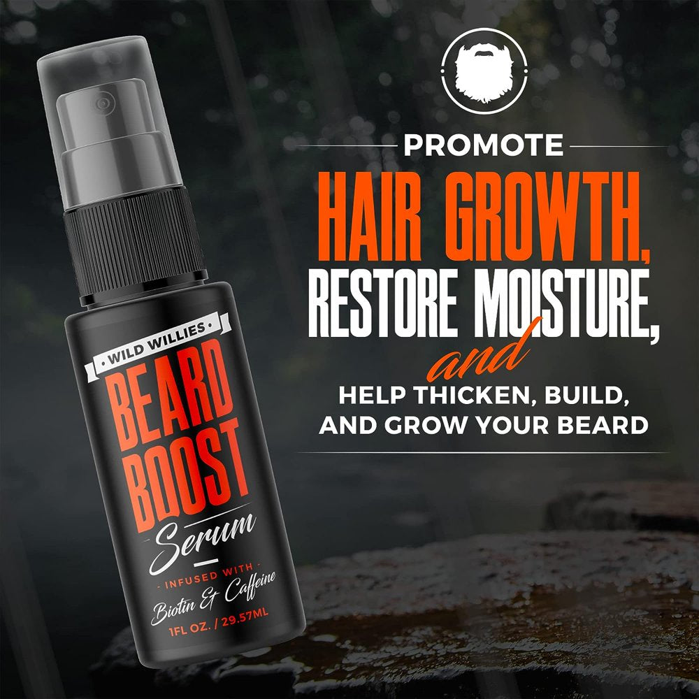 Beard Growth Serum with Biotin & Caffeine, 1 Oz.