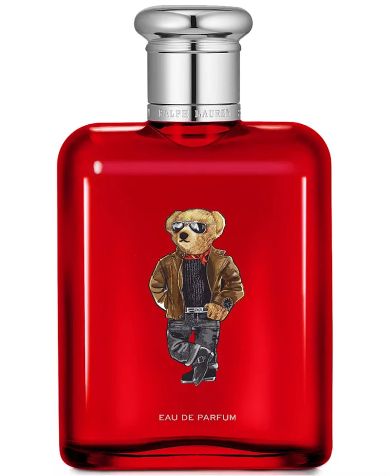 Men'S Polo Red Eau De Parfum Limited Bear Edition Spray, 4.2 Oz.