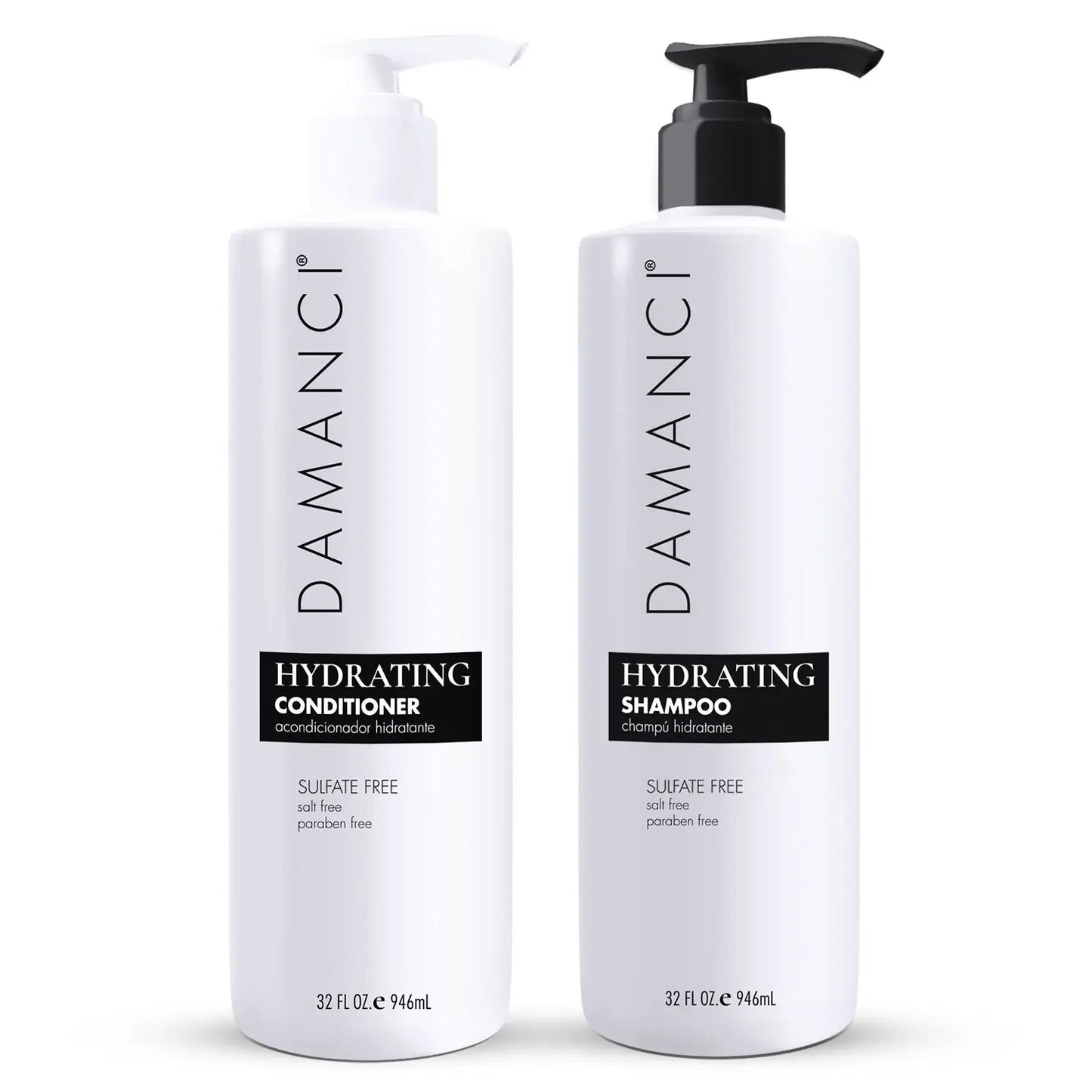 Damanci, Hydrating Shampoo & Conditioner