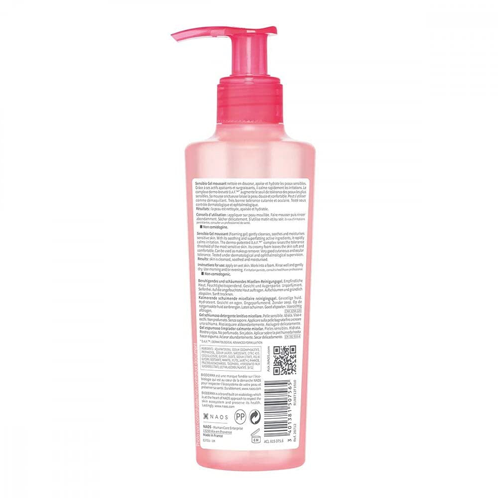 Sensibio - Foaming Gel - Cleansing and Make-Up Removing