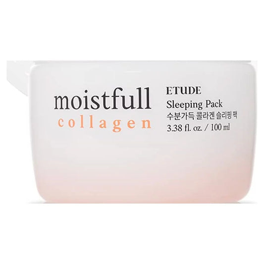 House Moistfull Collagen Sleeping Pack 100Ml #22 | Moist Smooth Skin| Facial Moisturizing Care Night Cream Makes Your Skin Bouncy & Dewy | Facial Lotion for Dry, Sensitive, Oily Skin | K-Beauty