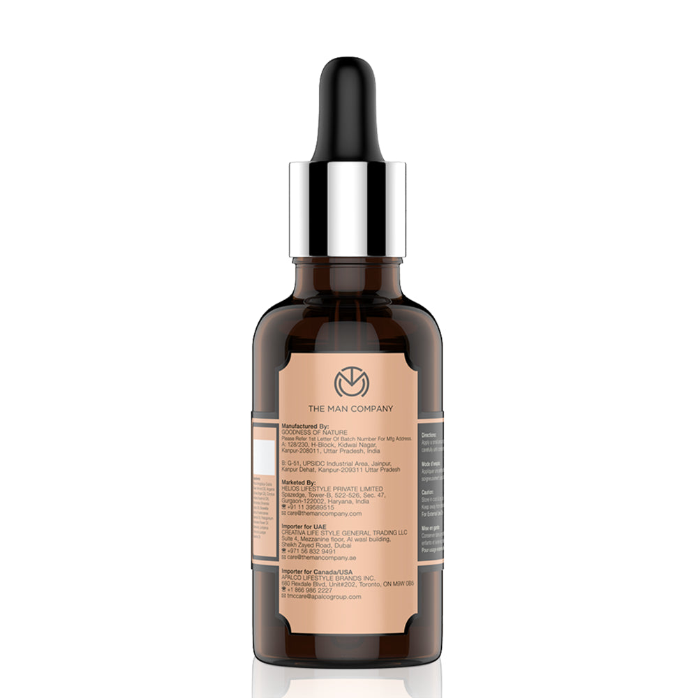 Beard Growth Oil for Men with Argan & Geranium for Faster Growth