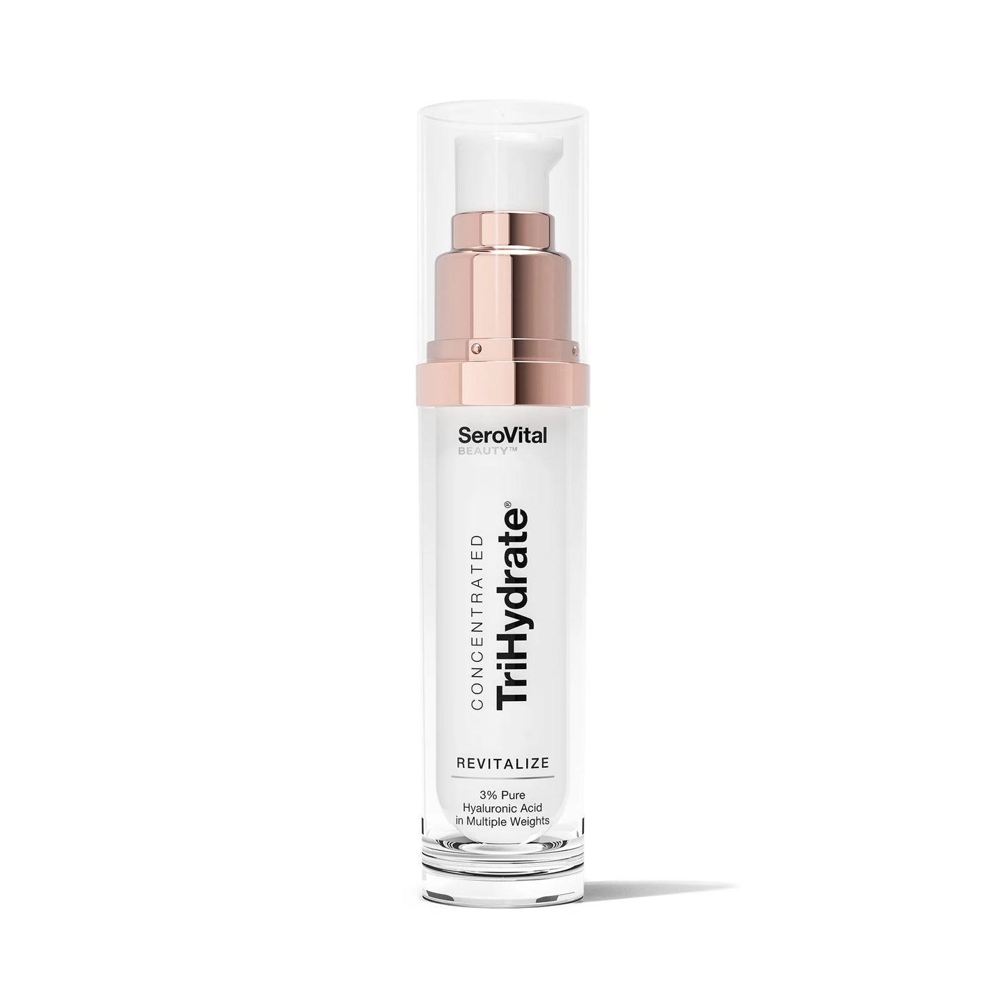 Beauty Trihydrate Concentrate - anti Aging Serum for Women Â€“ 3 Forms of Hyaluronic Acid Â€“ Deep Hydration Serum for Face