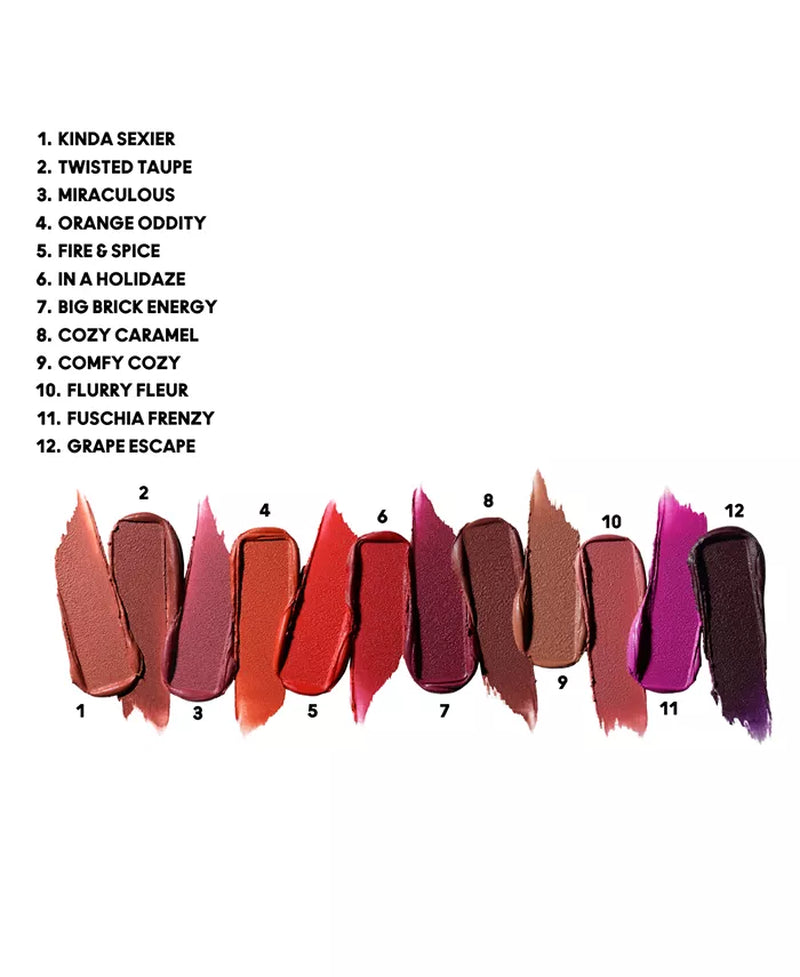 13-Pc. Lips by the Dozen Mini Powder Kiss Lipstick Set